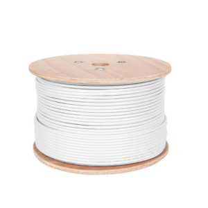 Kabel koncentryczny F690BV.A biały szpula 305m