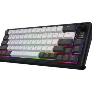 HATOR Skyfall Pro Wireless 65 klaviatūra Žaidimams USB + RF Wireless + Bluetooth QWERTY Anglų (JAV) Juoda, Pilka - Image 3