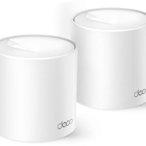 TP-Link Deco X1500 Dviguba juosta (2,4 GHz / 5 GHz) Wi-Fi 6 (802.11ax) Balta 2 Vidinis - Image 1