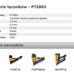 BOSTITCH VINYS PT 33` 63mm 2,2M
