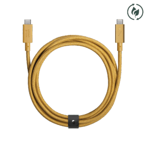 Native Union Belt Cable Pro (USB-C – USB-C) 2.4m, kraft - Image 2