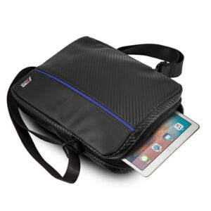 BMW BMTB10CAPNBK Tablet Bag 10" Carbon Blue Stripe - Image 4