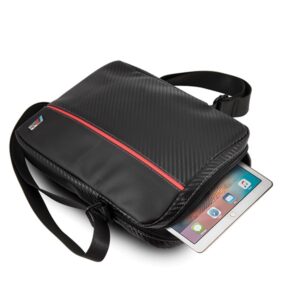 BMW BMTB8CAPRBK Tablet Bag 8" juodos spalvos Carbon / Red Stripe - Image 4