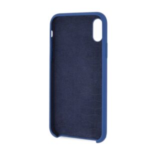 kietas dėklas BMW BMHCPXMSILNA Apple iPhone X/Xs navy Silicone M Collection - Image 3