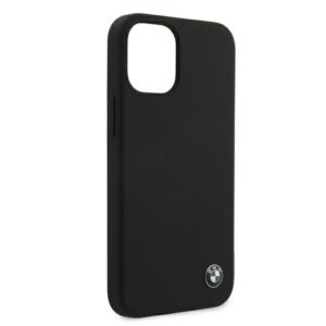 BMW BMHCP12SSILBK Apple iPhone 12 mini 5.4" juodos spalvos kietas dėklas Silicone Signature - Image 8