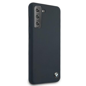 BMW BMHCS21MSILNA S21+ G996 navy kietas dėklas Silicone Signature - Image 4