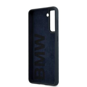 BMW BMHCS21MSILNA S21+ G996 navy kietas dėklas Silicone Signature - Image 7