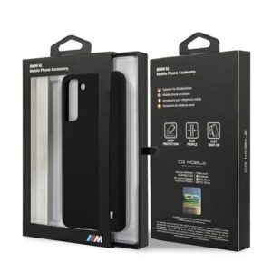 BMW BMHCS21MMSILBK S21+ G996 juodos spalvos Silicone M Collection - Image 8