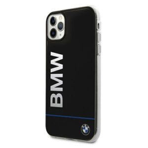 BMW BMHCN58PCUBBK Apple iPhone 11 Pro 5.8" juodos spalvos kietas dėklas Signature Printed Logo - Image 2