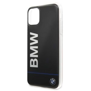 BMW BMHCN65PCUBBK Apple iPhone 11 Pro Max 6.5" juodos spalvos kietas dėklas Signature Printed Logo - Image 6
