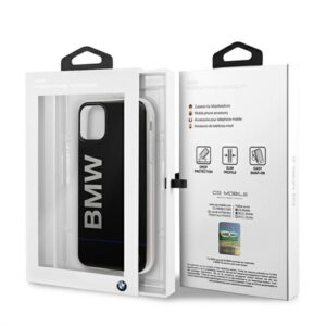 BMW BMHCN65PCUBBK Apple iPhone 11 Pro Max 6.5" juodos spalvos kietas dėklas Signature Printed Logo - Image 8
