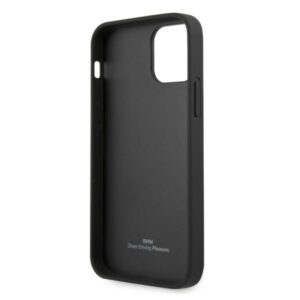 BMW BMHCP12MRSPPR Apple iPhone 12 / 12 Pro 6,1" red kietas dėklas Leather Curve Perforate - Image 7