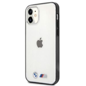 BMW BMHCP12SMBTOK Apple iPhone 12 mini 5,4" skaidrus kietas dėklas Sandblast - Image 2