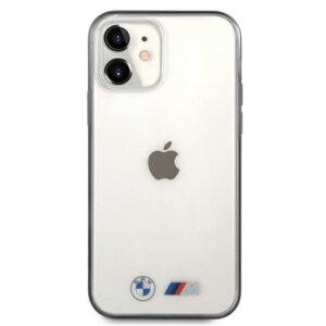 BMW BMHCP12SMBTOK Apple iPhone 12 mini 5,4" skaidrus kietas dėklas Sandblast - Image 3