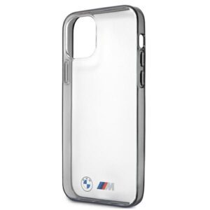 BMW BMHCP12SMBTOK Apple iPhone 12 mini 5,4" skaidrus kietas dėklas Sandblast - Image 6