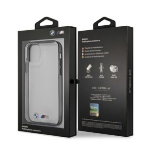 BMW BMHCP12SMBTOK Apple iPhone 12 mini 5,4" skaidrus kietas dėklas Sandblast - Image 8