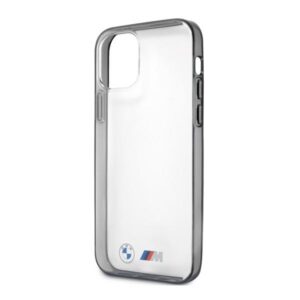 BMW BMHCP12LMBTOK Apple iPhone 12 Pro Max 6,7" skaidrus kietas dėklas Sandblast - Image 6