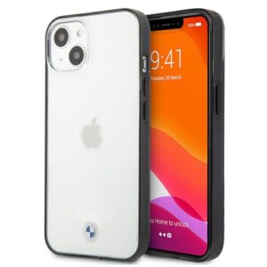 BMW BMHCP13SPCUMRBK Apple iPhone 13 mini 5,4" skaidrus kietas dėklas Signature Collection