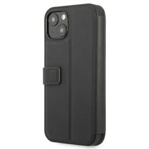 BMW BMFLBKP13SSLLBK Apple iPhone 13 mini 5,4" juodos spalvos book Signature - Image 4