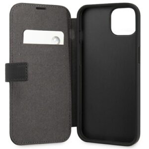 BMW BMFLBKP13SSLLBK Apple iPhone 13 mini 5,4" juodos spalvos book Signature - Image 5
