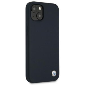 BMW BMHCP13SSILNA Apple iPhone 13 mini 5,4" navy kietas dėklas Silicone Signature - Image 3