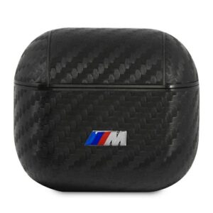 BMW BMA3WMPUCA AirPods 3 dėklas juodos spalvos PU Carbon M Collection - Image 1