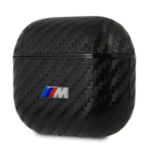 BMW BMA3WMPUCA AirPods 3 dėklas juodos spalvos PU Carbon M Collection - Image 3