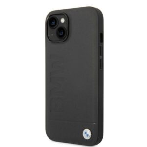 BMW BMHMP14MSLLBK Apple iPhone 14 Plus / 15 Plus 6,7" juodos spalvos kietas dėklas Signature Logo Imprint Mag - Image 2