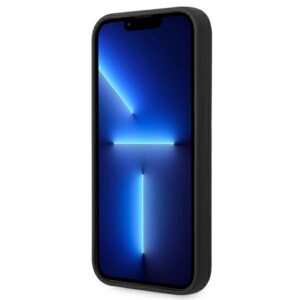 BMW BMHCP14LSILBK Apple iPhone 14 Pro 6,1" juodos spalvos Silicone Metal Logo - Image 5