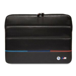 Dėklas kompiuteriui BMW BMCS14PUCARTCBK 14" juodos spalvos Carbon Tricolor - Image 1