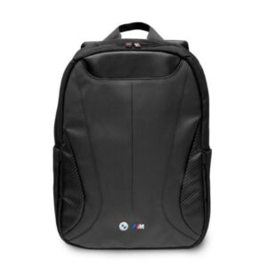 Kuprinė BMW BMBP15SPCTFK 16" juodos spalvos Carbon&Leather Tricolor