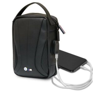 BMW BMH SPC TFK Organizer Bag juodos spalvos Carbon Perforated