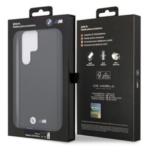 BMW BMHCS23L22PTDK S23 Ultra S918 juodos spalvos Leather Stamp Tricolor - Image 8