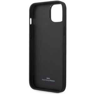 BMW BMHCP14S22RFGR dėklas Apple iPhone 14   15   13 6.1" burgundy Leather Diamond Pattern - Image 7