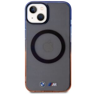 BMW BMHMP14SHTGE dėklas Apple iPhone 14   15   13 6.1" gray kietas dėklas Gradient Bumper MagSafe - Image 3