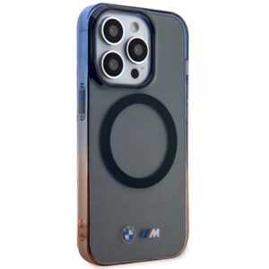 BMW BMHMP14LHTGE Apple iPhone 14 Pro 6.1" pilkos spalvos hardcase Gradient Bumper MagSafe case - Image 4