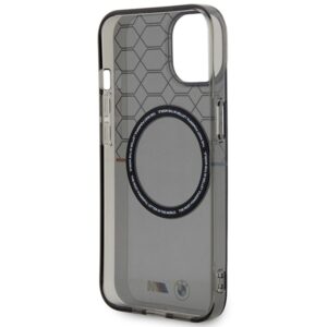 BMW BMHMP14MHGPK Apple iPhone 14 Plus / 15 Plus 6.7" Grey Pattern MagSafe Dėklas - Image 7