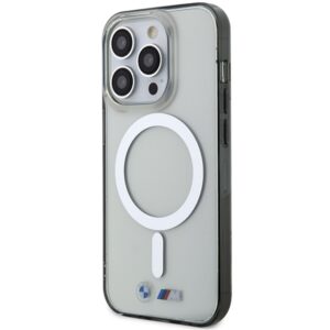 BMW BMP14XHCRS skaidrus kietas dėklas with Silver MagSafe ring Apple iPhone 14 Pro Max (6.7″) - Image 2