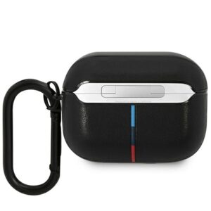 BMW BMAP22PVTK AirPods Pro dėklas juodos spalvos Leather Curved Line - Image 2