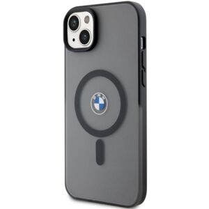 Dėklas BMW BMHMP14MDSLK Apple iPhone 14 Plus / 15 Plus 6.7" juodos spalvos kietas dėklas Signature MagSafe - Image 2