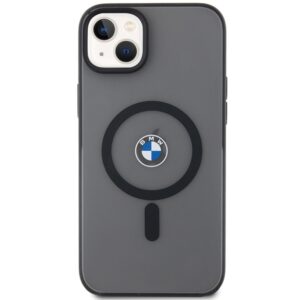 Dėklas BMW BMHMP14MDSLK Apple iPhone 14 Plus / 15 Plus 6.7" juodos spalvos kietas dėklas Signature MagSafe - Image 3