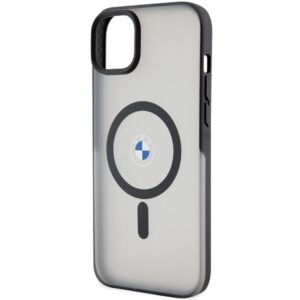 Dėklas BMW BMHMP14MDSLK Apple iPhone 14 Plus / 15 Plus 6.7" juodos spalvos kietas dėklas Signature MagSafe - Image 6