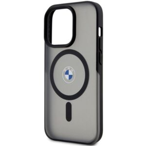 Dėklas BMW BMHMP14LDSLK Apple iPhone 14 Pro 6.1" juodos spalvos kietas dėklas Signature MagSafe - Image 6