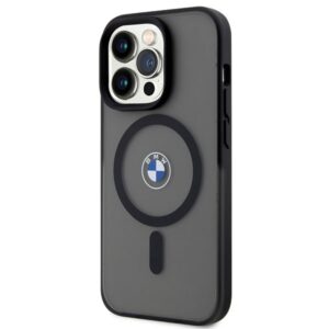 Dėklas BMW BMHMP14XDSLK Apple iPhone 14 Pro Max 6.7" juodos spalvos kietas dėklas Signature MagSafe - Image 2