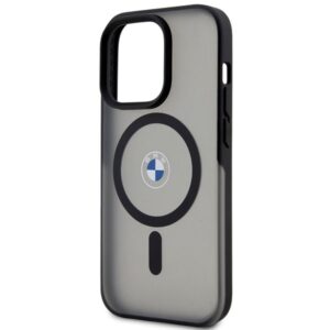 Dėklas BMW BMHMP14XDSLK Apple iPhone 14 Pro Max 6.7" juodos spalvos kietas dėklas Signature MagSafe - Image 6