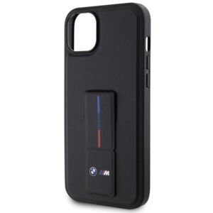 Dėklas BMW BMHCP14S22GSLK Apple iPhone 14 / 15 / 13 6.1" juodos spalvos kietas dėklas Grip Hot Stamp - Image 6