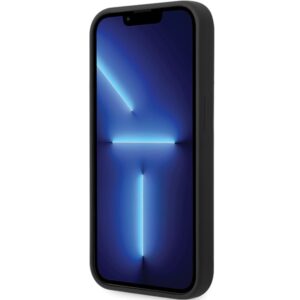 Dėklas BMW BMHMP14XSILBK2 Apple iPhone 14 Pro Max 6.7" juodos spalvos Signature Liquid Silicone MagSafe - Image 5