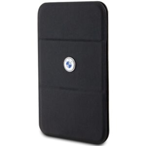 Wallet BMW Card Slot Stand BMWCSMRSK juodos spalvos MagSafe Signature Collection - Image 2