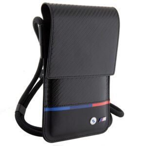 BMW BMOWBPUCARTCBK Wallet Bag juodos spalvos Carbon Tricolor Line - Image 3