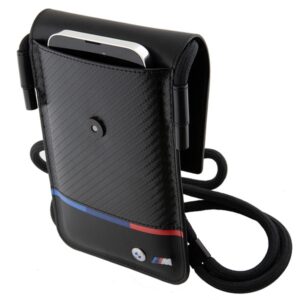 BMW BMOWBPUCARTCBK Wallet Bag juodos spalvos Carbon Tricolor Line - Image 5